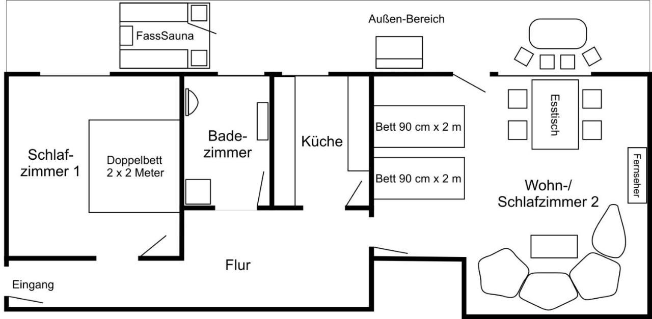 Ferienwohnung Elfengast, Fasssauna, Harzurlaub In Bester Lage Bad Harzburg Zewnętrze zdjęcie